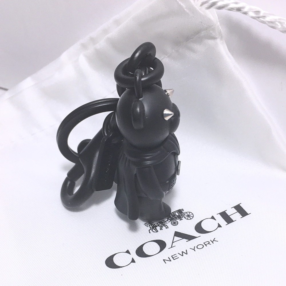 Coach Star Wars Darth Vader Keychain Bag Charm NWT - Picture 6 of 6